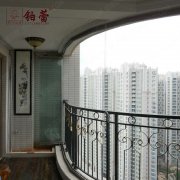 封陽(yáng)臺(tái)S弧形全開無(wú)框陽(yáng)臺(tái)